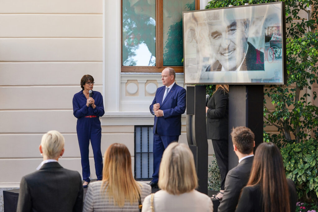 2023 Il Principe Alberto e la Principessa Stephanie di Monaco annunciano le celebrazioni nel 2023 per il Centenario della nascita del Principe Ranieri III