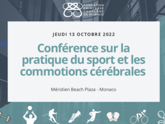 La Fondation Princesse Charlene di Monaco organizza una conferenza su Sport e Commozione cerebrale giovedì 13 ottobre