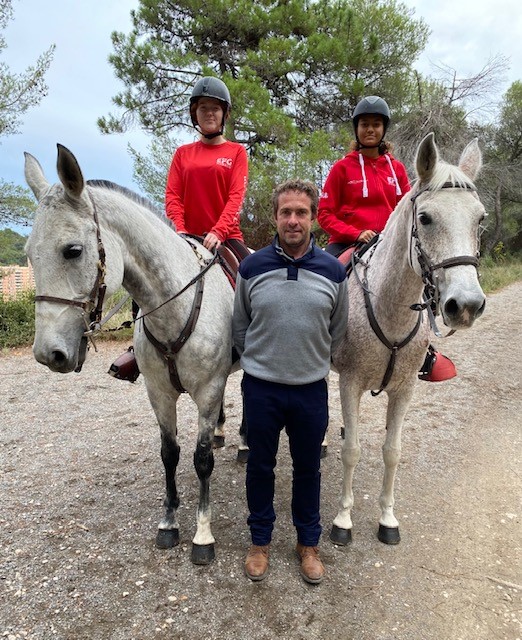 Laura Gramaglia selezionata dall'allenatore di Francia per l'Endurance Equestre