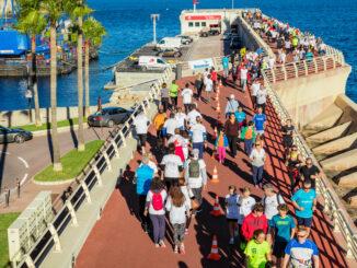 Il Principe Alberto II di Monaco da' il via alla 23a No Finish Line