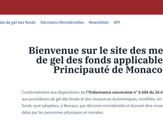 La Direzione Bilancio e Tesoro, in collaborazione con la Direzione Servizi digitali, lancia un nuovo sito web sul congelamento di fondi applicabile nel Principato di Monaco nel rispetto delle sanzioni internazionali