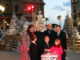 Un'illuminazione eccezionale per la Piazza del Casinò di Monte-Carlo con S.A.S. la Principessa Charlene, i suoi bambini i Principini Jacques e Gabriella, Charlotte Casiraghi-Rassam e suo figlio maggiore Raphaël.