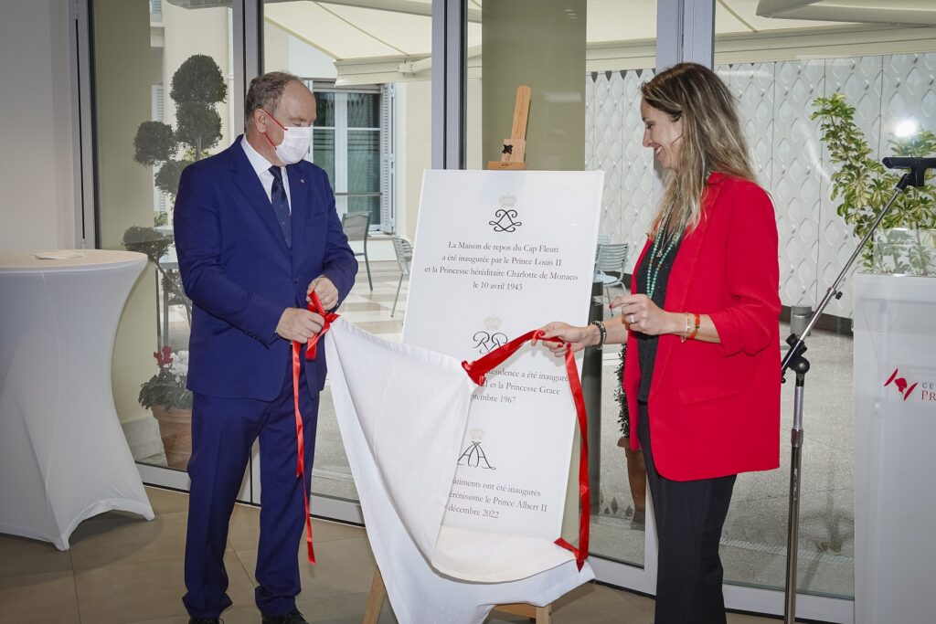 Inaugurata dal Principe Alberto II di Monaco la nuova casa di Riposo con assistenza medica Cap fleuri