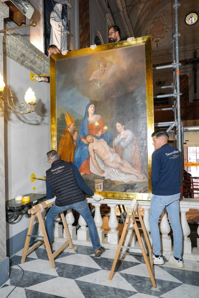 Alla Cappella della Misericordia nel Principato di Monaco, torna il Gonfalone dei Penitenti Bianchi