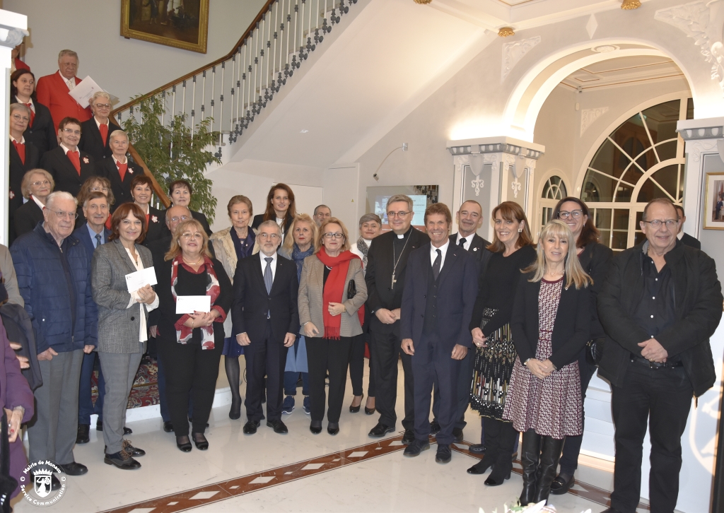 Cerimonia de "U Pan de Natale" al Comune di Monaco 