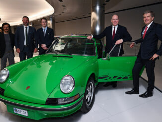 Therry Boutsen ha presentato ufficialmente il "Cercle des Amis de la Collection des Voitures du Prince" in presenza di Albert II e l'apertura della mostra dedicata a Porsche