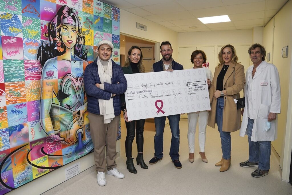 PINK RIBBON fa un dono di 25 mila euro al CHPG per la ricerca sul cancro al seno