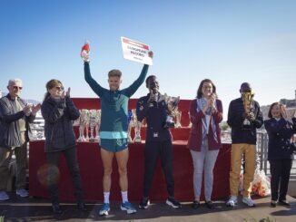 Il francese Jimmy Gressier è tornato alla Monaco Run per segnare il nuovo record europeo sui 5 Km. con il tempo di 13:12.