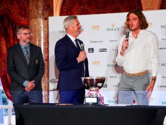 Al via il rolex Monte-Carlo Masters di Tennis con i sorteggi del tabellone in presenza di Stefanos Tsitsipas