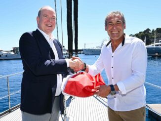 Grande amico del Principato di Monaco, l'esploratore Mike Horn, è partito dalla marina dello Yacht Club per una nuova esplorazione per sensibilizzare all'ambiente: "What's Left".