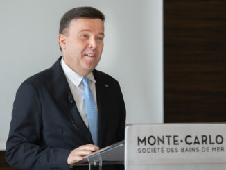 Stephane Valeri, Presidente Delegato del Monte-Carlo Société des Bains de Mer, tre mesi dopo la sua nomina, ha tenuto la sua prima conferenza stampa per presentare le nuove strategie del gruppo.