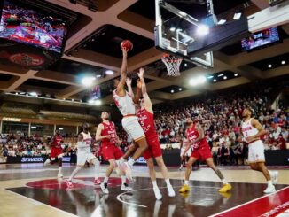 Con il punteggio di 96 a 79 l'A.S.Monaco basket ha battuto JL Bourg nella prima partita di semifinale del campionato di Francia Betclic-Elite.