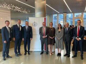 Una delegazione monegasca mista si è recata in visita a Bruxelles per promuovere l'attratività del Principato di Monaco