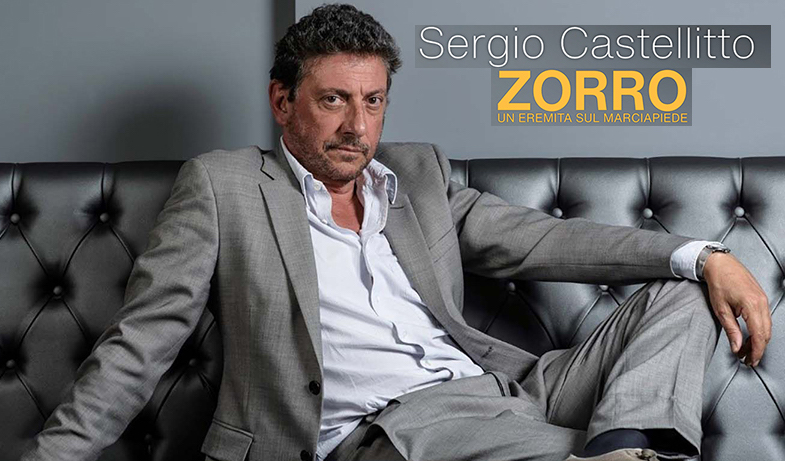 Sergio Catellitto il 13 aprile sarà in scena al Teatro Princesse Grace di Monaco con "Zorro. Un eremita sul marciapiede"