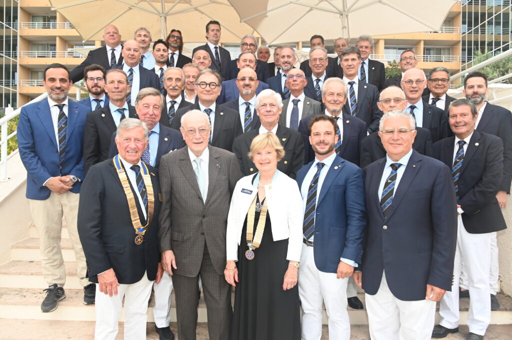 Il Rotary Club de Monaco ha eletto un nuovo presidente si tratta del'ingegnere Pierre Weill