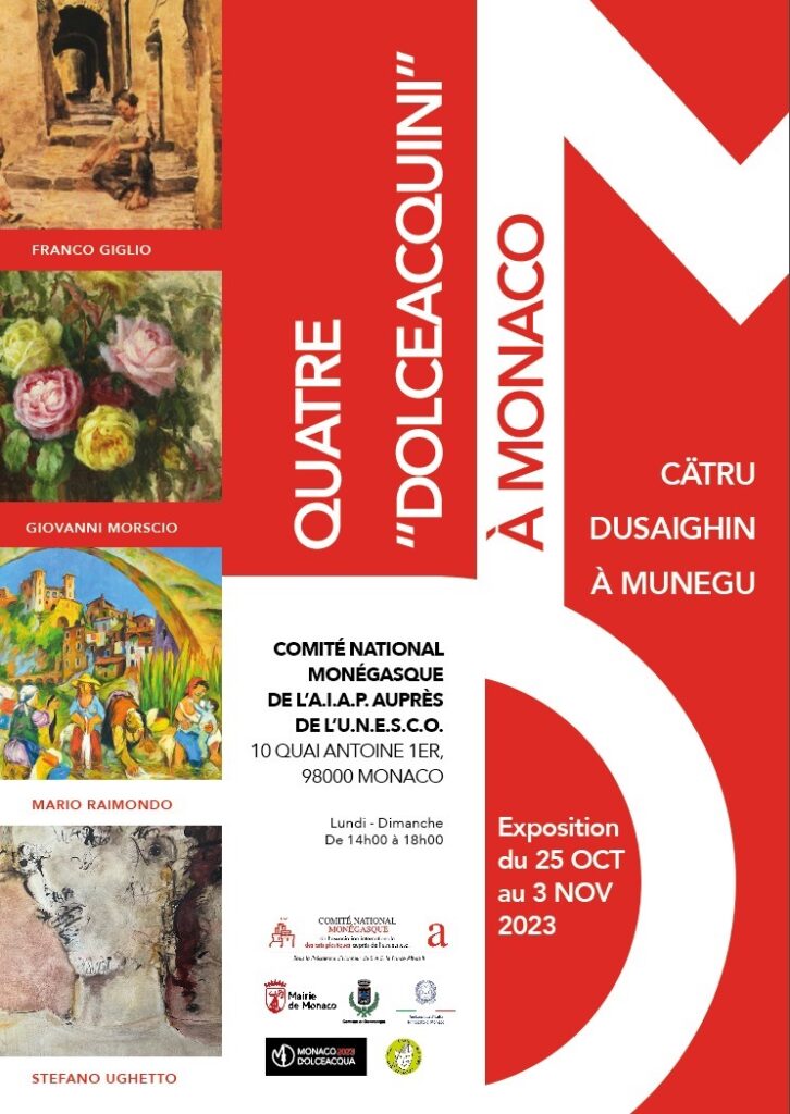 4 pittori di Dolceacqua in mostra a Monaco in occasione del gemellaggio dei due Comuni