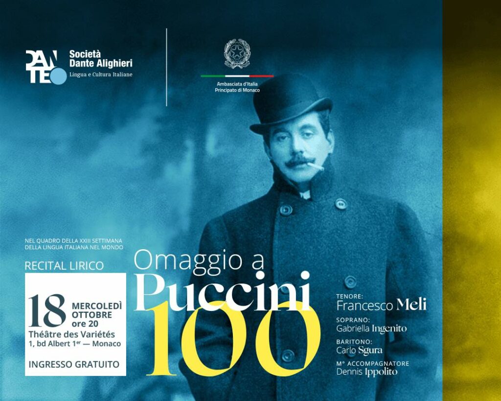 Un recital dedicato a Puccini al Teatro des Variété di Monaco
