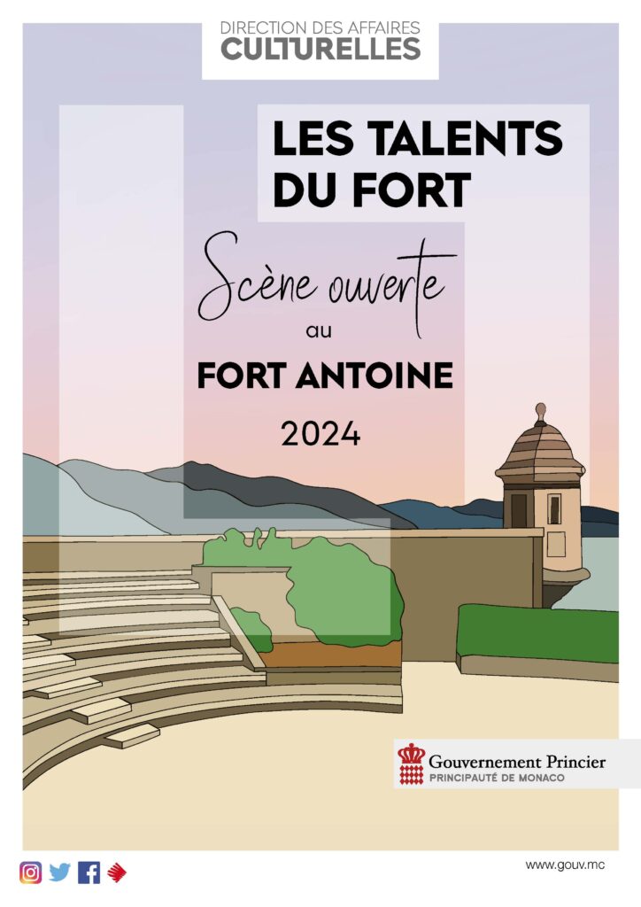 Scena aperta ai giovani talenti del Fort Antoine 2024 del Principato di Monaco