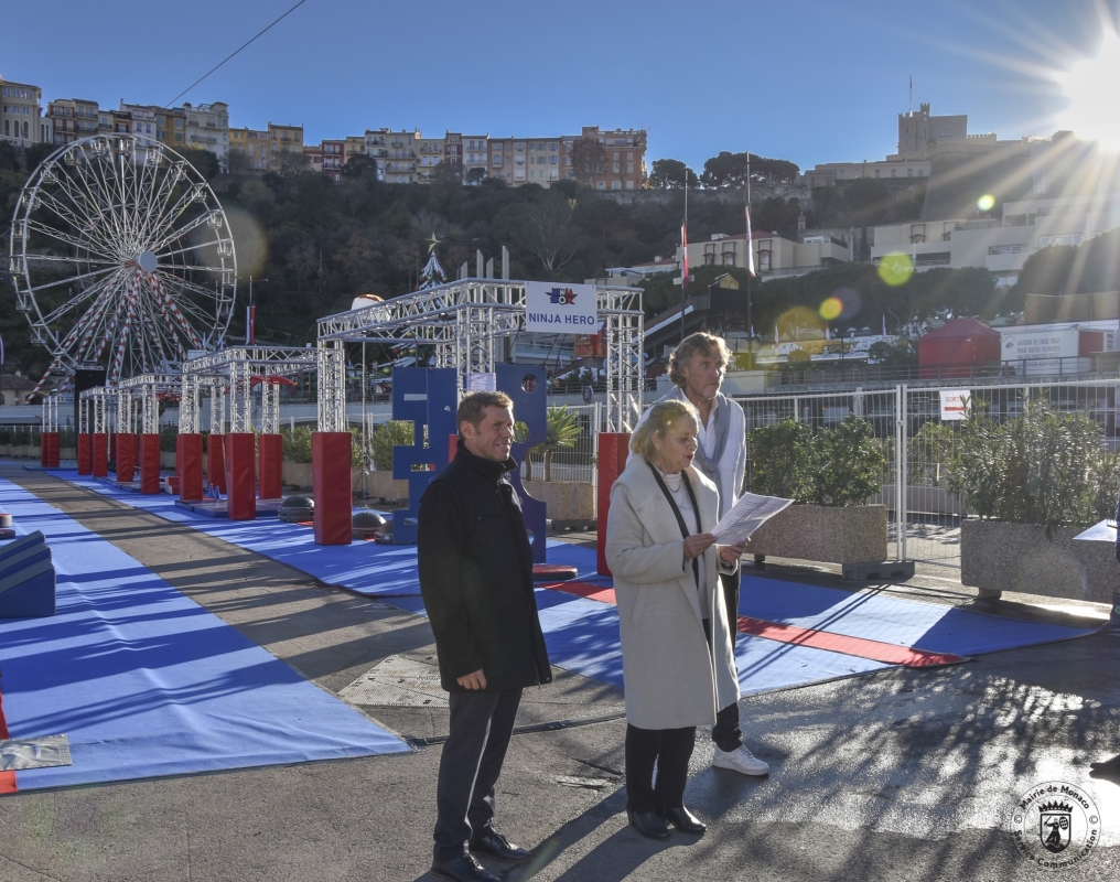 Apertura del Villaggio dello Sport al Porto di Monaco