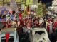 Il Club Fiat 500 Monte-Carlo ha organizzato la quinta parata di Natale per le strade del Principato
