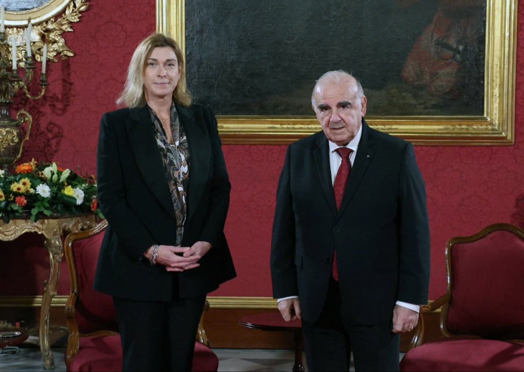 L'ambasciatrice Anne Eastwood ha presentato le sue credenziali ai Reggenti di San Marino e al presidente della Repubblica di Malta