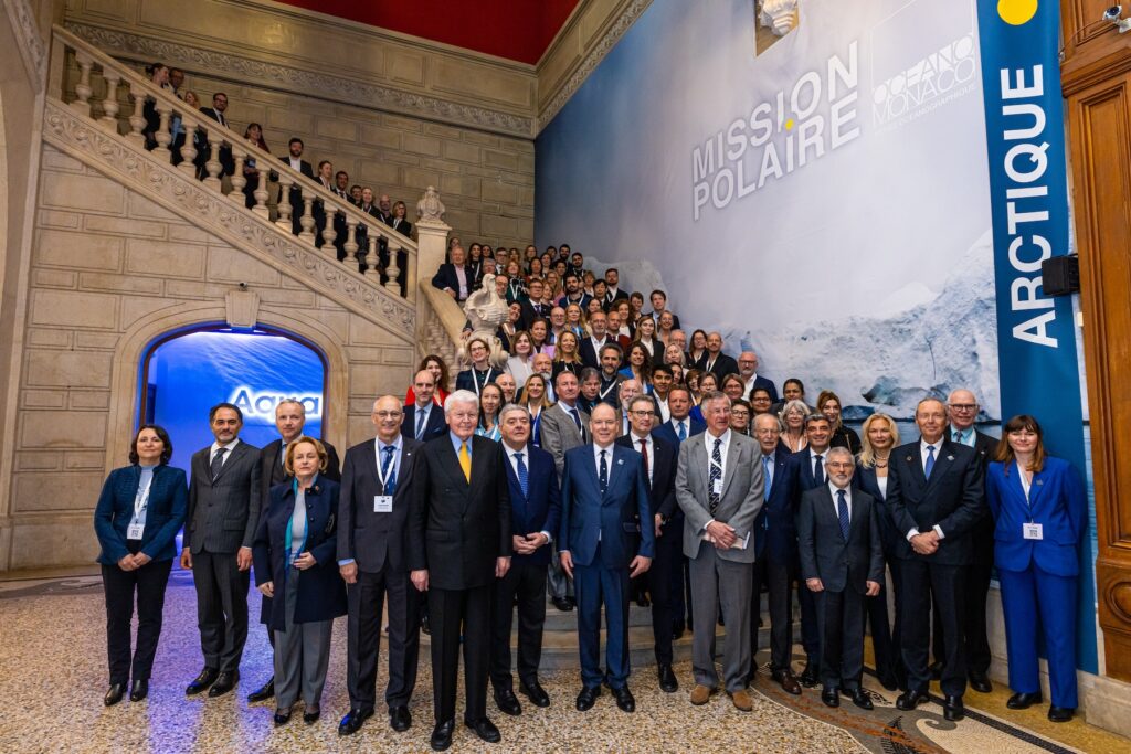 S.A.S. il Principe Alberto II di Monaco ha aperto i lavori, presso il Museo Oceanografico del simposio Polare 2024: "From Artic to Artic"