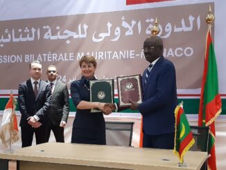 Visita in Mauritania del Ministro degli esteri di Monaco Berro Amedei in Mauritania