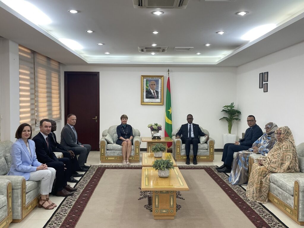 Visita in Mauritania del Ministro degli esteri di Monaco Berro Amedei in Mauritania