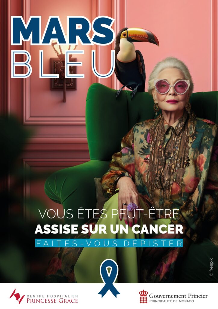 Marzo Blu è il titolo della campagna di prevenzione contro il cancro del colon a Monaco