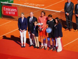 Stefanos Tsitsipas ha vinto il Masters 1000 di Monte-Carlo battendo Casper Ruud 6-1, 6-4 in finale.