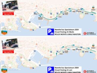 Ecco tutte le navette e bus gratuiti per il Rolex Monte-Carlo Masters di Tennis che inizia il 6 aprile