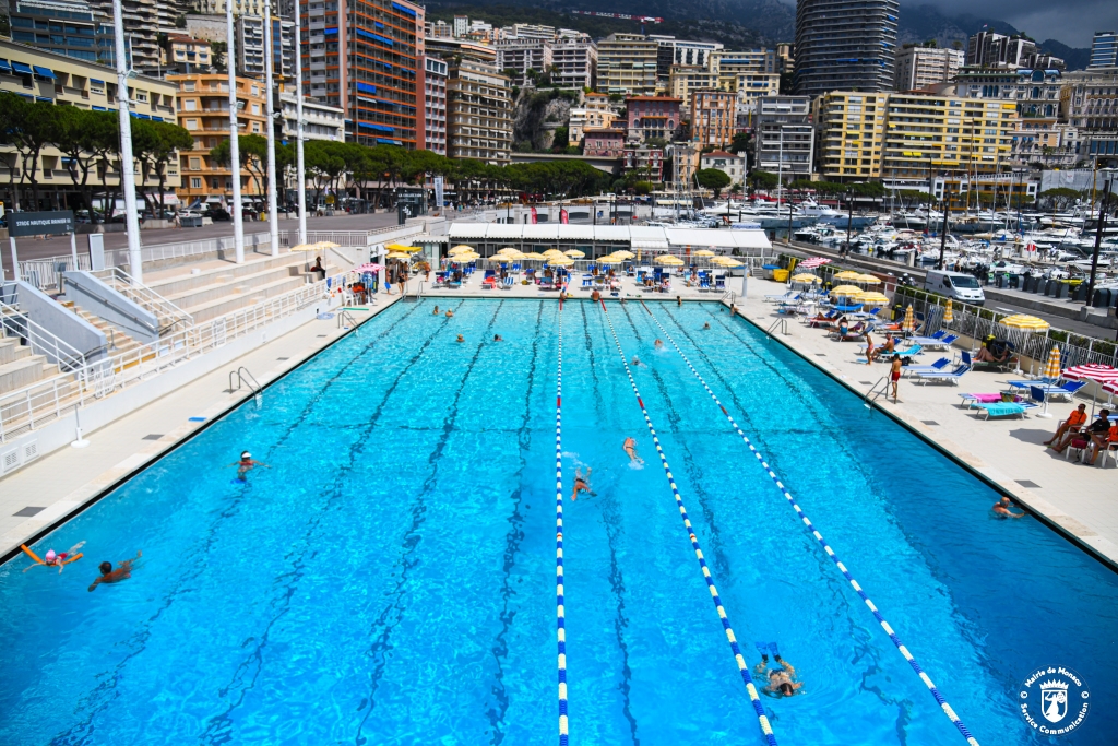 Riapre la piscina del porto di Monaco allo Stadio Nautico Rainieri III 
