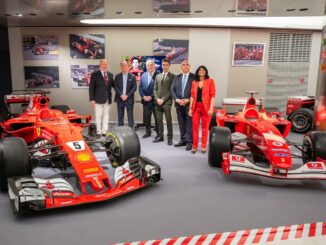 Il Principe Alberto II ha inaugurato l'expo 3Ferrari F1 a Monaco: Storie e Vittorie" la Collezione di Vetture del Principe di Monaco