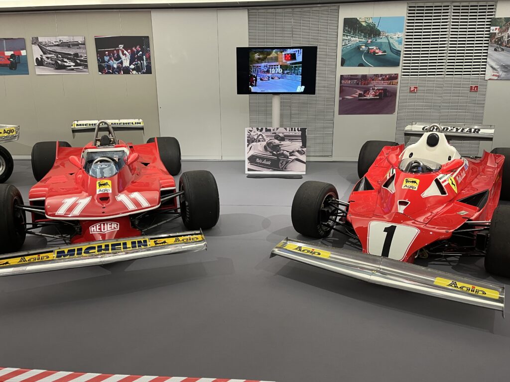 Il Principe Alberto II ha inaugurato l'expo 3Ferrari F1 a Monaco: Storie e Vittorie" la Collezione di Vetture del Principe di Monaco