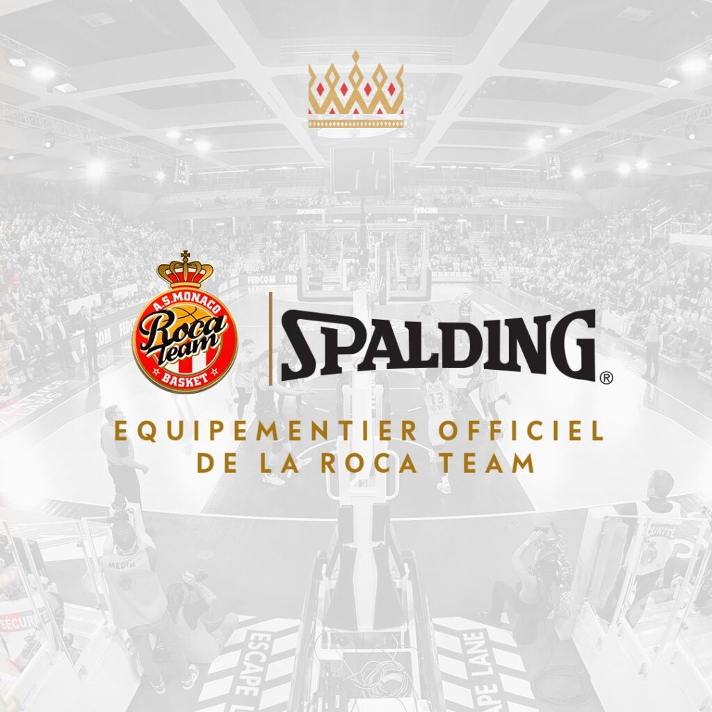 Spalding Europa Fornitore ufficiale dell'ASMonaco Basket