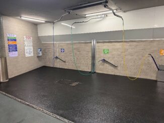 È situato al parking dell'Eliporto di Monaco, il primo parking che utilizza acqua riciclata.