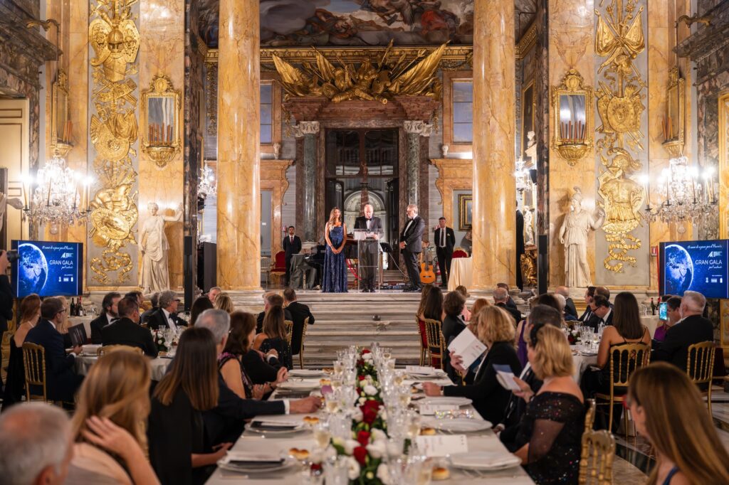 Serata di gala per i 15 anni della FPA2 in Italia in presenza del Principe Alberto II di Monaco