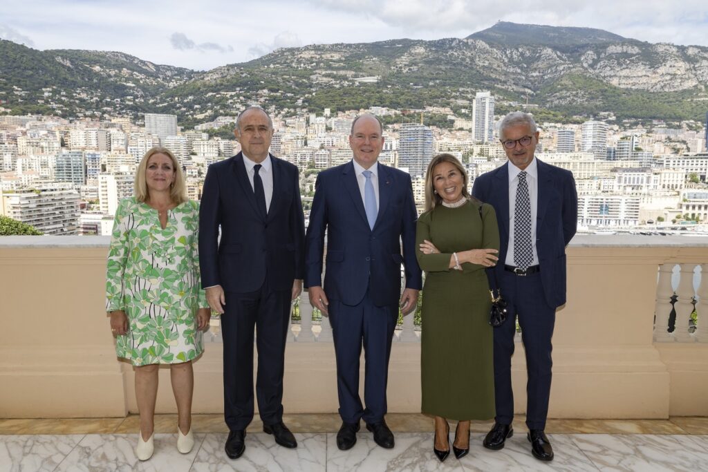 L'ambasciatore d'Italia Monaco è stata ricevuta dal Ministro di Stato di Monaco Didier Guillaume