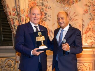 Il Principe Alberto II di Monaco ha ricevuto a Roma il Premio Internazionale Magna Grecia