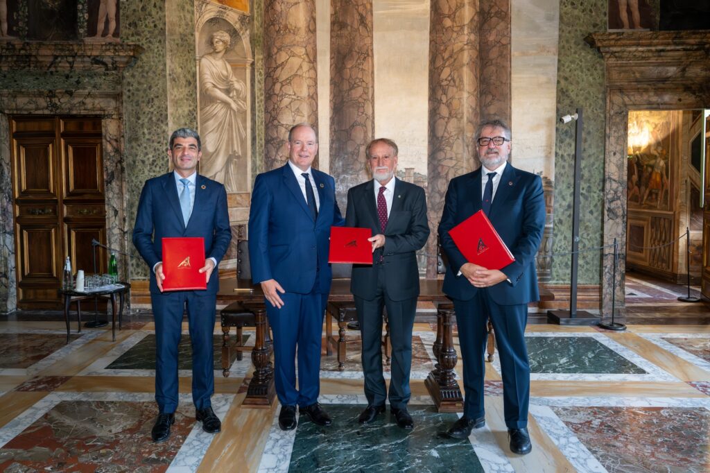 Protocollo d'intesa tra la Fondation Prince Albert II e l'Accademia dei Lincei