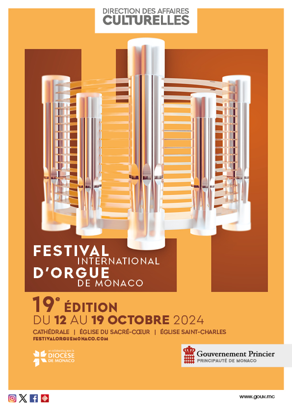 19° Festival Internazionale d'Organo di Monaco dal 12 al 19 ottobre