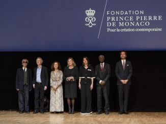 S.A.R. la Principessa di Hannover e Charlotte Casiraghi Presidente de Le Rencontres Philosophiques hanno consegnato i premi della Fondation Prince Pierre de Monaco