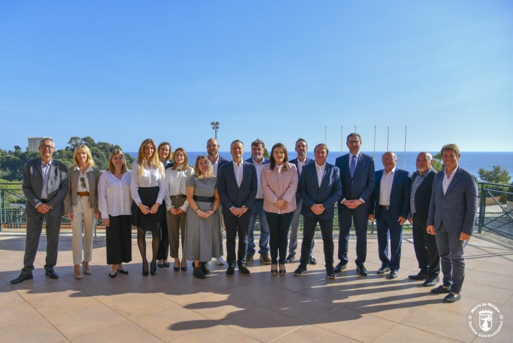 Festeggiamenti per il 1° anno di gemellaggio tra il Comune di Monaco e quello di Dolceacqua.