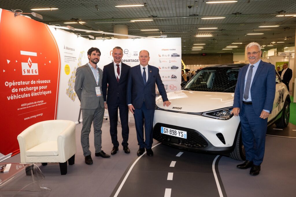 Il Principe Alberto II inaugura EVER il salone delle auto elettriche e delle energie rinnovabili