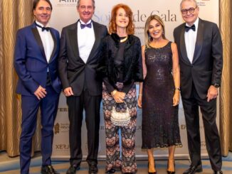 Serata di Gala per gli imprenditori italiani a Monaco AIIM, con Giovanni Paolo Risso e Dario Cassano e l'ambasciatore Manuela Ruosi