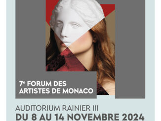 All’Auditorium Rainier III, torna dall'8 al 14 novembre il 7° Forum degli Artisti di Monaco.