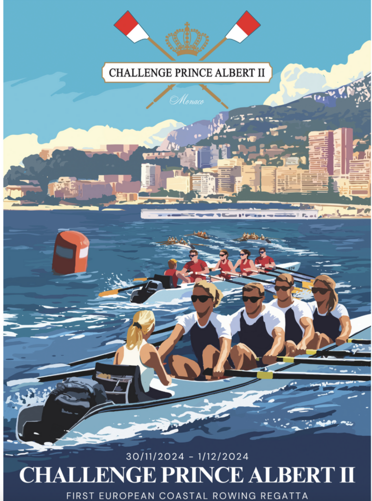 Grandi Campioni al Challenge Prince Albert II di canottaggio a Monaco