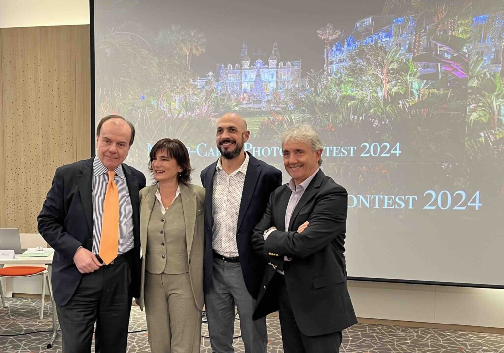 Paolo Mosti, Rosanna Calò, Alberto Colman e Gabriele Lorenzini sono i giurati che hanno esaminato le foto del 1° Monte-Carlo Photo Contest