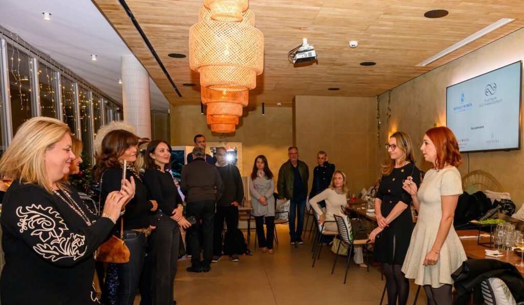 Valentina Colman presenta la prima invitata del Monaco Women Network Carole Biever sponsorizzato da La Costa Properties Monaco