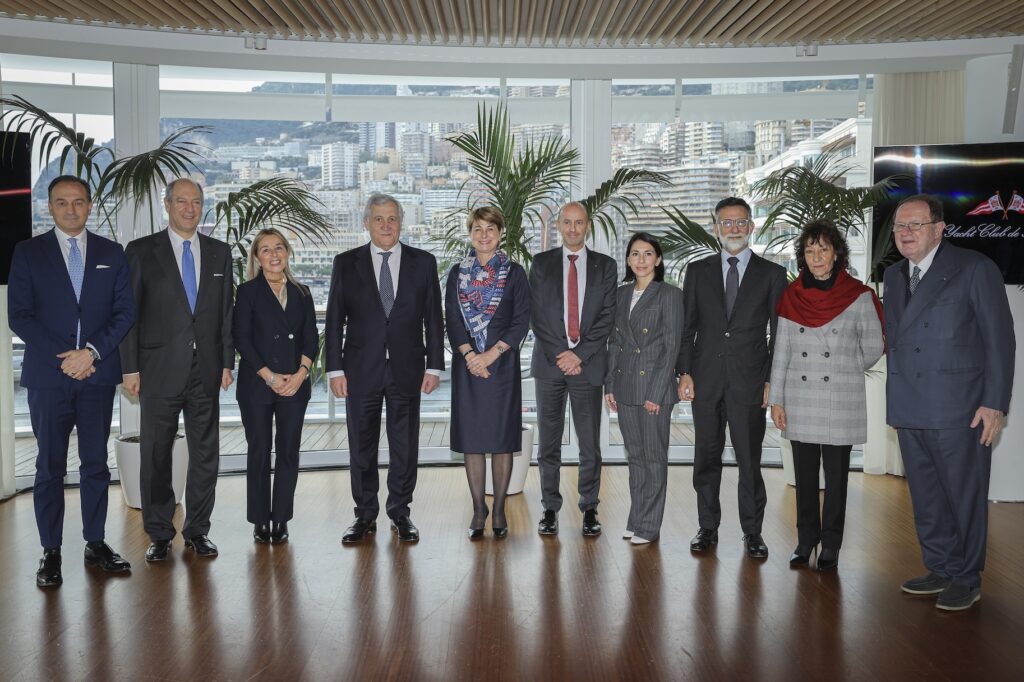 Visita lampo del Ministro Antonio Tajani a Monaco dove ha incontrato il Principe Alberto II